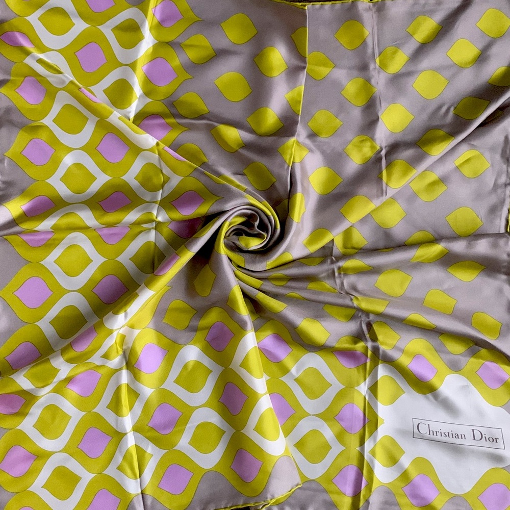 Rare Vintage Christian Dior Scarf